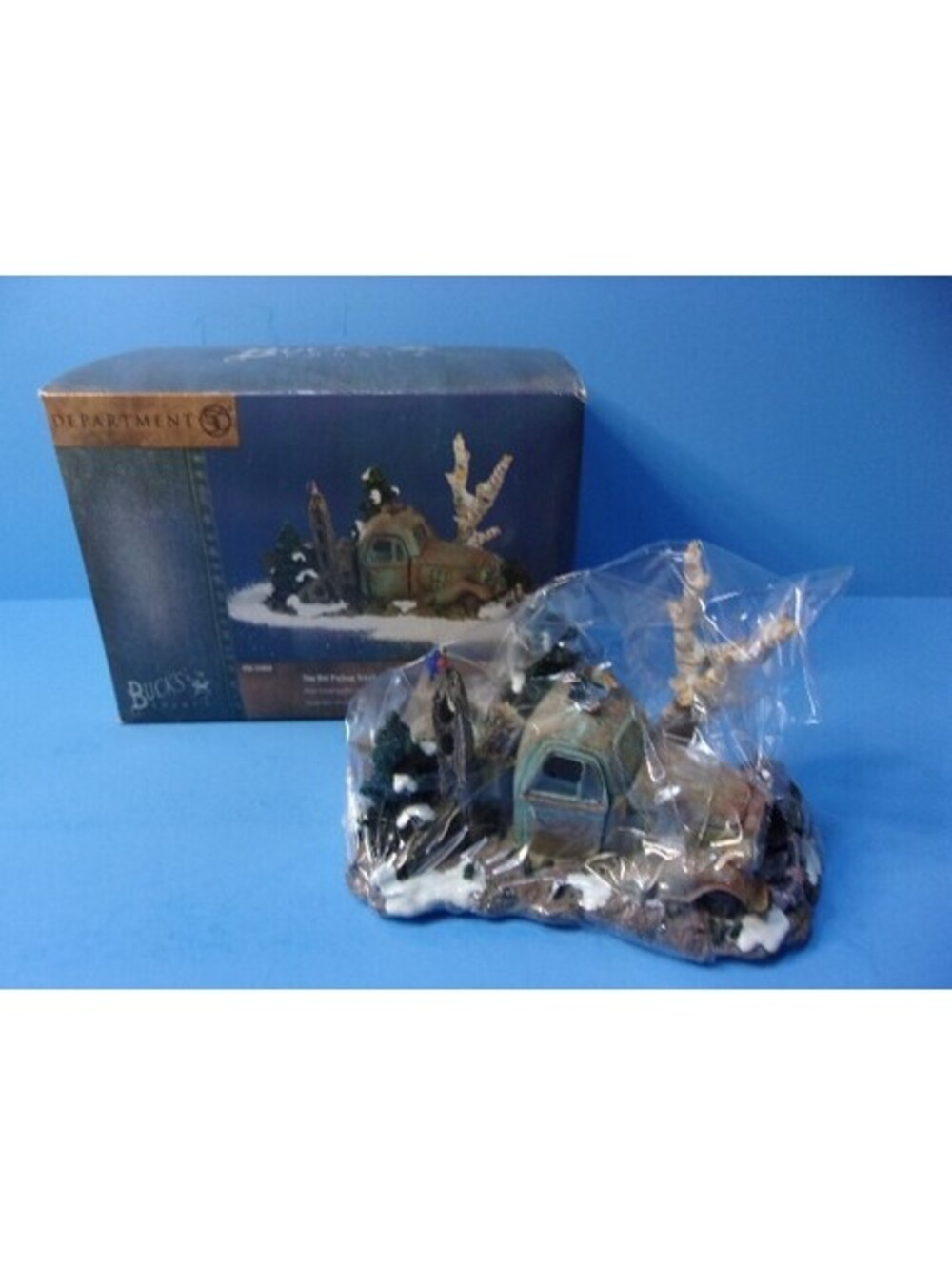 Dept 56 The Old Pickup Truck Buck's County #52868 Retired 2000 Snow Village NOS - Picture 1 of 7